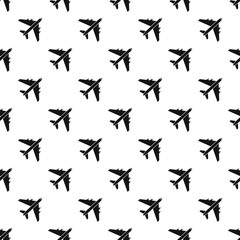 Obraz na płótnie Canvas Plane pattern. Simple illustration of plane vector pattern for web