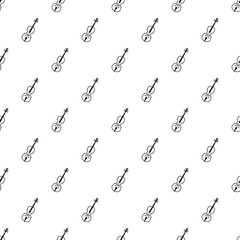 Acoustic guitar pattern. Simple illustration of acoustic guitar vector pattern for web