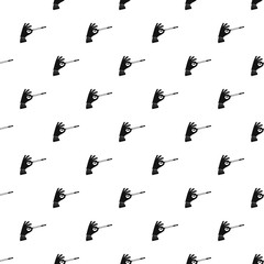 Magician hand pattern. Simple illustration of magician hand vector pattern for web