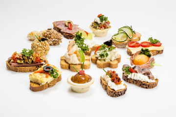 appetizer food for banquet