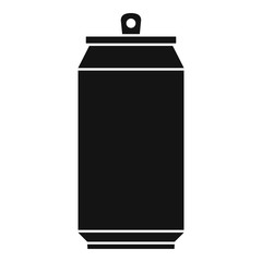 Can icon. Simple illustration of can vector icon for web