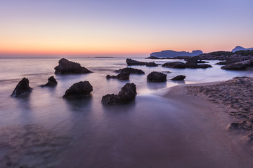 Fototapeta na wymiar Falasarna beach, Crete island, Greece