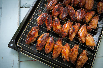 Bbq chicken wings