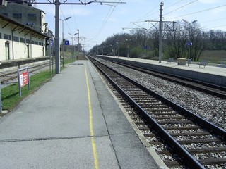 Fototapeta na wymiar Railway station