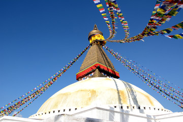 Boudhanath (also called Boudha, Bouddhanath or Baudhanath) is a buddhist stupa in Kathmandu, Nepal