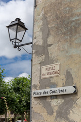 French streetname
