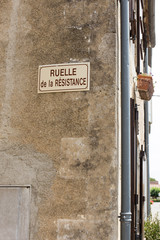 French streetname