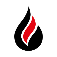 water or oil drop logo vector