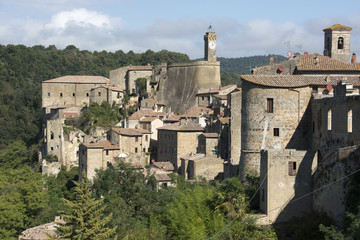 Sorano, Grosseto, Toscana, Italia