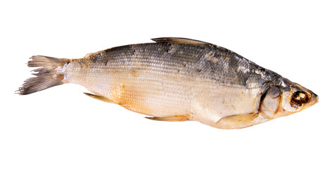 Dried peled isolated on a white background