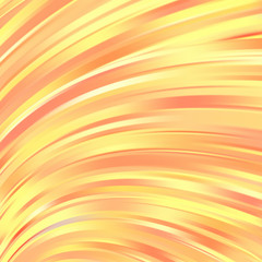 Abstract orange background with smooth lines. Color waves, pattern, art, technology wallpaper, technology background. Vector illustration