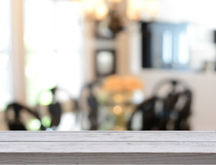 Blurred Luxurious interior, abstract blur background for web des