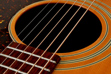 Obraz premium Cutaway Acoustic Guitar - High Quality