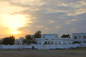 Sultanate of Oman traditional architecture - mosque