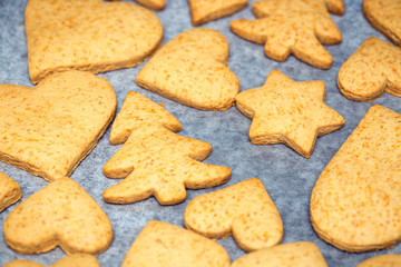 ginger cookies background
