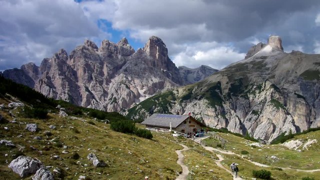 Lange Alm in den Dolomiten 