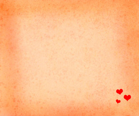 Abstract background with hearts. 