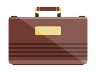 bag.Vector illustration, isolated on white.