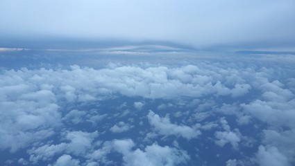 Nubes desde el cielo