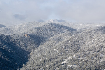Pikes Peak in Snow