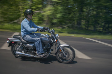 Fototapeta na wymiar Motorcycle Rider