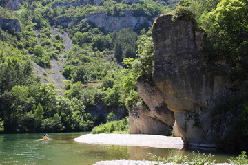 canoë kayak gorges du Tarn Lozère France