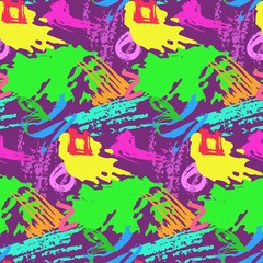 Abstract background seamless pattern vector