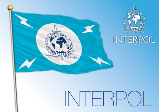 Interpol flag, International organization