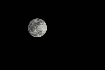 Full Moon, taken on 14 November 2016