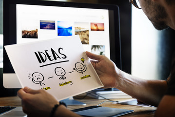 Ideas Creative Thinking People Graphic Concept