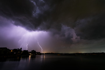 Lightning on the Bay