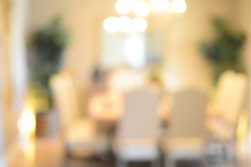 Fototapeta premium Blur Luxurious interior, abstract blur background for web design