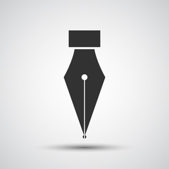Fountain pen icon - Vector