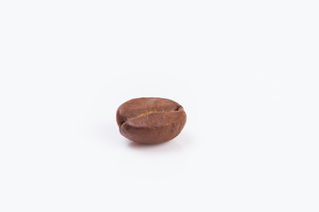 coffee  bean  on white paper  background