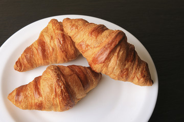 Tasty croissants 
