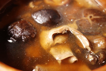 豚ハツのスープ