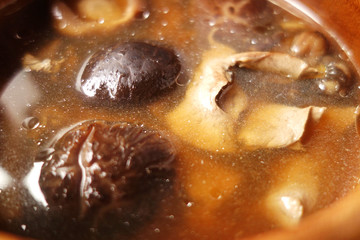 豚ハツのスープ