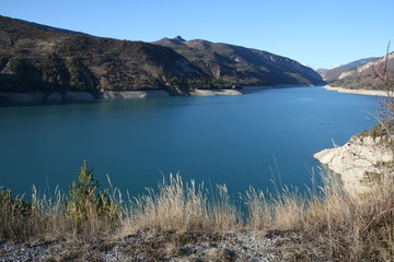 Naklejka premium French lake