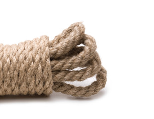 coil of hemp rope