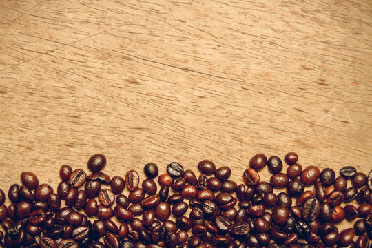 Coffee bean picture, may use as background for design