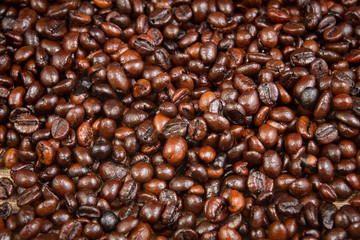 Wonderful shot of coffee bean