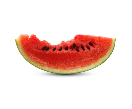 watermelon isolated on white background.