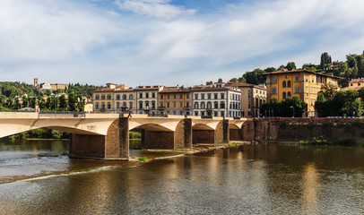 Fototapeta premium Bridge in Florence , Italy