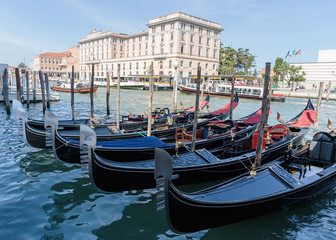 Obraz na płótnie Canvas Gondola on the canals of Venice