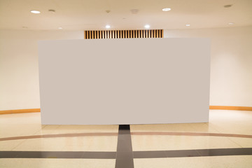 Blank white empty canvas Board