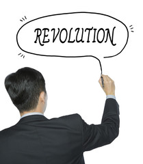 revolution written by man