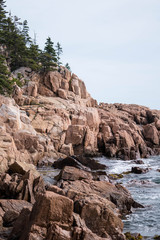Fototapeta premium rocky coast in New England