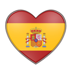 Obraz premium Spain heart