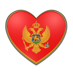 Montenegro heart