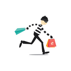 Online shop thief